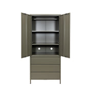 Bon Bon Double Locker - Moss Grey