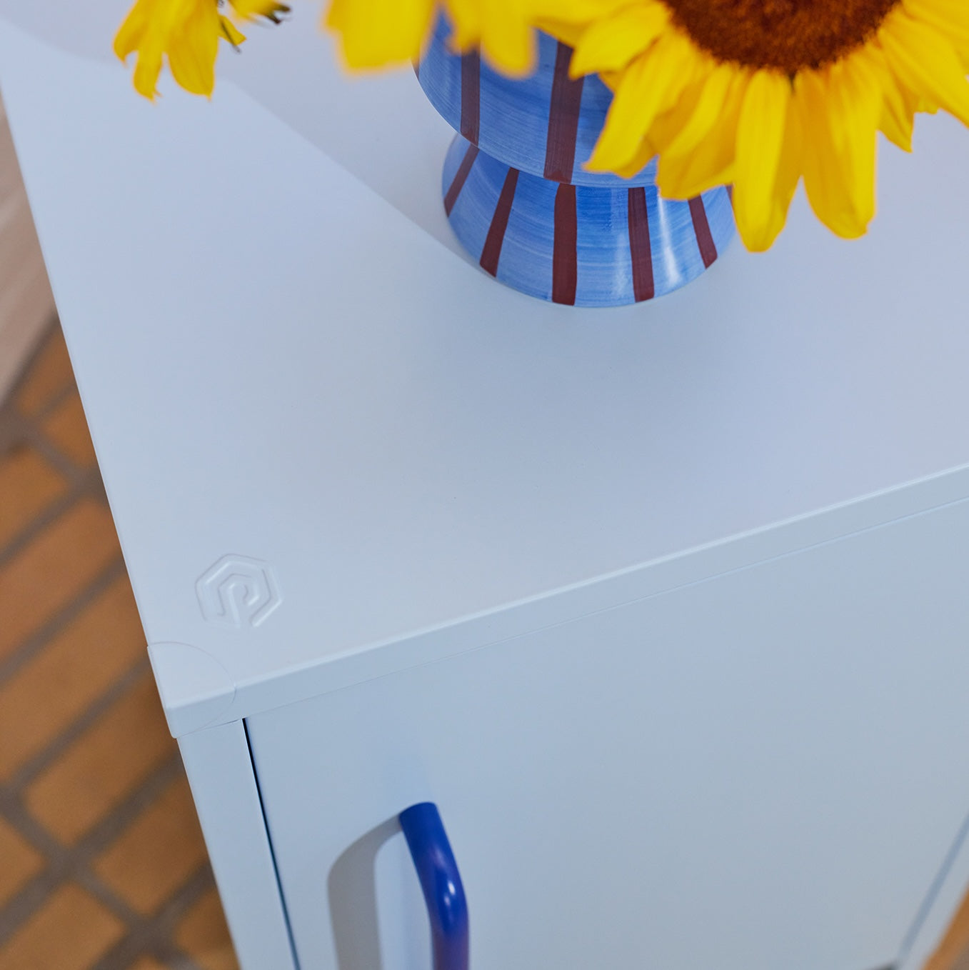 Sprinkles Side Table - Blueberry Splash