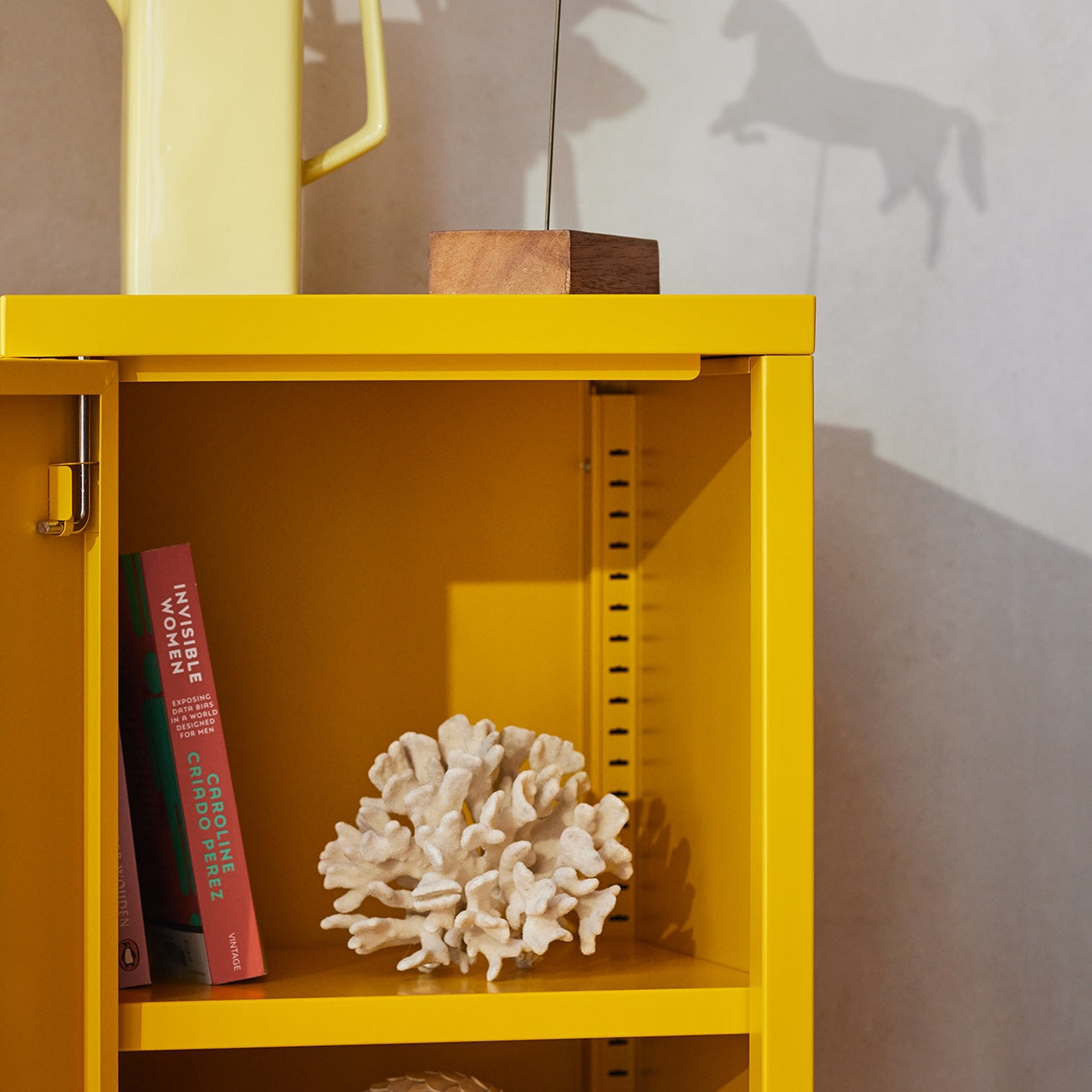 Sugar Cube Side Table - Honey