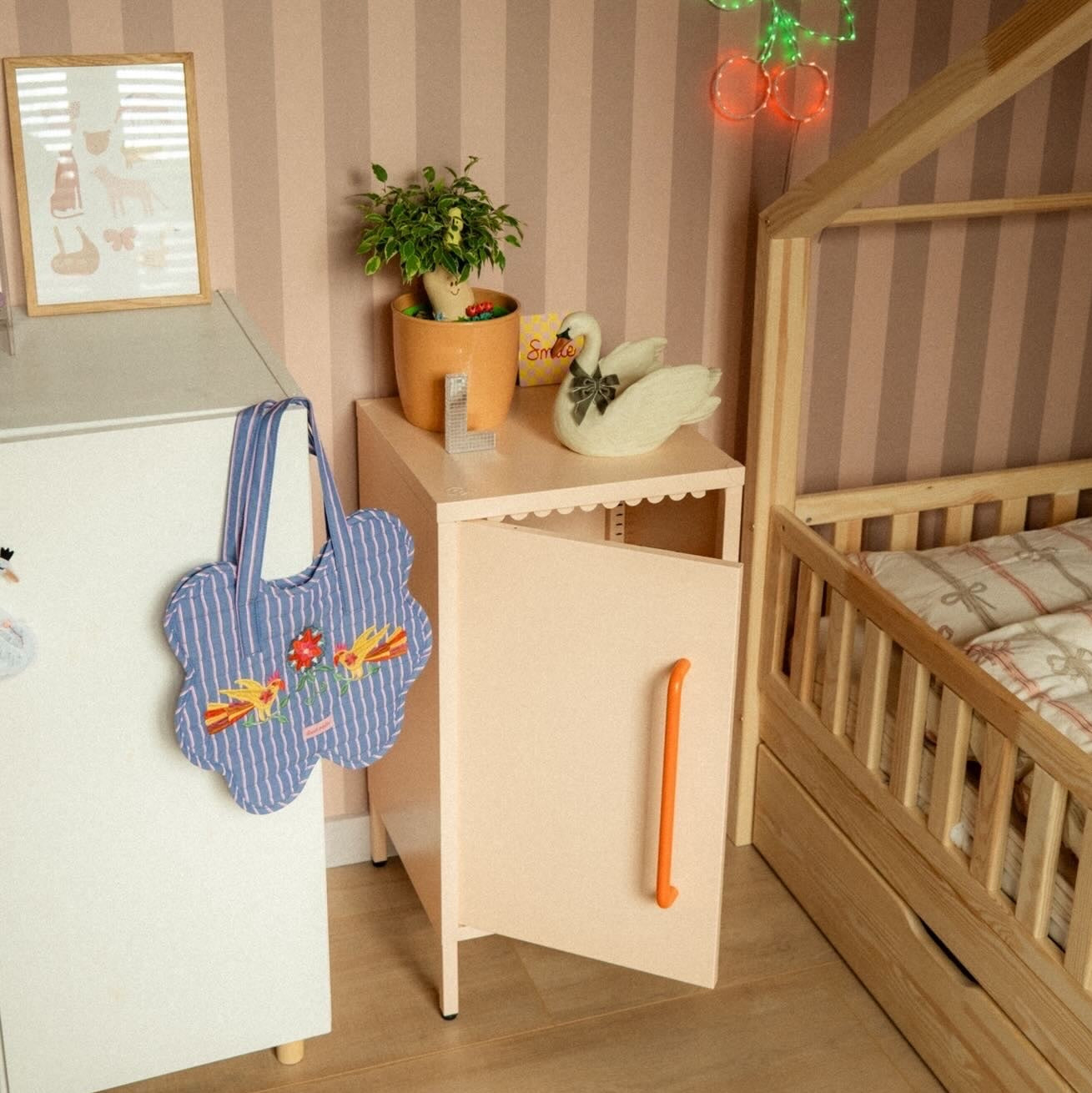 Sprinkles Side Table - Peach Pop