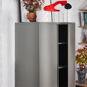 Bon Bon Double Locker - Moss Grey