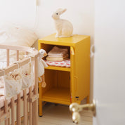 Sugar Cube Side Table - Honey