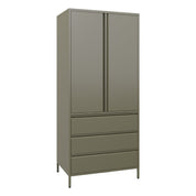 Bon Bon Double Locker - Moss Grey