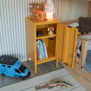 Sugar Cube Side Table - Honey