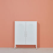 Sugar Cube Cabinet - Soft White